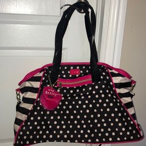 Betsey Johnson duffle/overnight bag